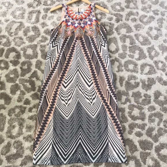 HD in Paris for Anthropologie Silk Midi Dress - 6 - Picture 1 of 5